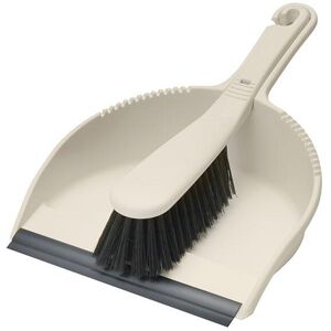Addis Stiff Dustpan & Brush Linen Addis Stiff Dustpan & Brush Linen