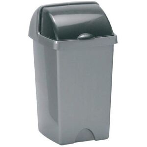 Addis 24 Litre Roll Top Bin, Metallic Addis 24 Litre Roll Top Bin, Metallic