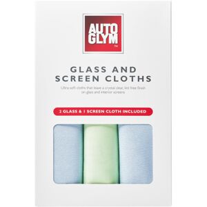 AutoGlym Glass and Screen Cloths - 3x Lint-Free Microfibre Cleaning Cloths for E AutoGlym Glass and Screen Cloths - 3x Lint-Free Microfibre Cleaning Cloths for E