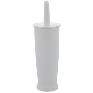 Addis Closed Toilet Brush Set, Plastic, White, 12.5 x 12.5 x 39 cm, 510284 Addis Closed Toilet Brush Set, Plastic, White, 12.5 x 12.5 x 39 cm, 510284