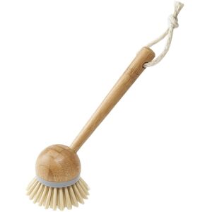 Addis Dish Brush with Natural Bamboo Finish, Classic Retro Style, Natural & Grey Addis Dish Brush with Natural Bamboo Finish, Classic Retro Style, Natural & Grey