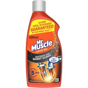 Mr Muscle Drain Unblocker 500ml, Fast Acting Mr Muscle Drain Unblocker 500ml, Fast Acting