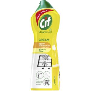 Cif Lemon Cream Cleaner multipurpose surface cleaner with 100% natural cleaning Cif Lemon Cream Cleaner multipurpose surface cleaner with 100% natural cleaning