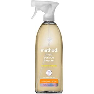 Method All Purpose Cleaner Spray, Cuts Grease and Grime, Surface Cleaner, Cream Method All Purpose Cleaner Spray, Cuts Grease and Grime, Surface Cleaner, Cream