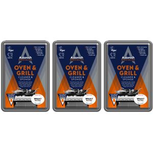 Astonish Specialist Oven & Grill Cleaner & Sponge, With Grease Removing Orange O Astonish Specialist Oven & Grill Cleaner & Sponge, With Grease Removing Orange O