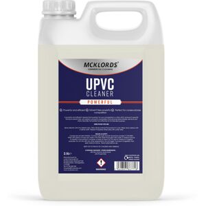 McKLords Commercial - uPVC Cleaner 2.5L - Professional Plastic & Window Frame Cl McKLords Commercial - uPVC Cleaner 2.5L - Professional Plastic & Window Frame Cl