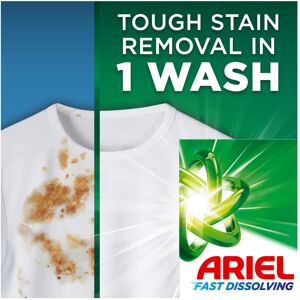 Ariel Fast Dissolving Washing Powder Laundry Detergent 4kg 80 Washes O Ariel Fast Dissolving Washing Powder Laundry Detergent 4kg 80 Washes O