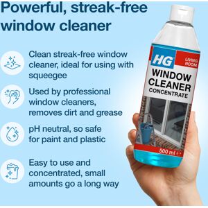 HG Window Cleaner Concentrate StreakFree Shine on Glass Frames 500m HG Window Cleaner Concentrate StreakFree Shine on Glass Frames 500m