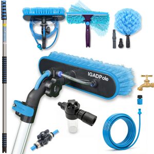 IGADPole 24 FT (7m) Window Cleaning Kit Window Washing Cleaner Equipm IGADPole 24 FT (7m) Window Cleaning Kit Window Washing Cleaner Equipm