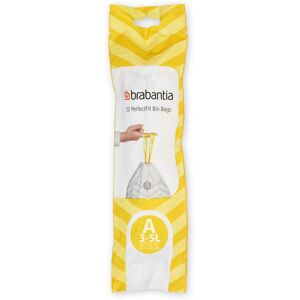 Brabantia IdealFit Bin Liners (Size A/3 Litre) Ideal Quality Thick Plastic Trash Brabantia IdealFit Bin Liners (Size A/3 Litre) Ideal Quality Thick Plastic Trash