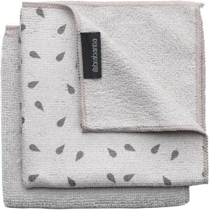 Brabantia 117688 Microfibre Cleaning Cloths (x 2), Machine Washable, Light Grey Brabantia 117688 Microfibre Cleaning Cloths (x 2), Machine Washable, Light Grey