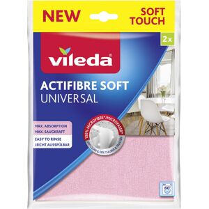 Vileda Actifibre Soft Universal Microfibre Cloth, 100% Microfibre Cleaning Cloth Vileda Actifibre Soft Universal Microfibre Cloth, 100% Microfibre Cleaning Cloth