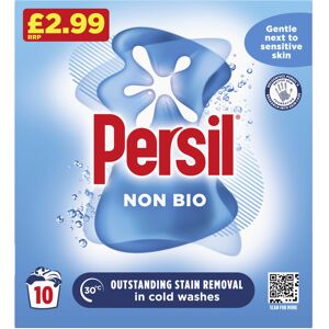 Persil Non Bio Washing Powder gentle next to sensitive skin for outstanding stai Persil Non Bio Washing Powder gentle next to sensitive skin for outstanding stai
