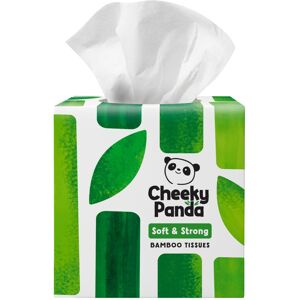 The Cheeky Panda Bamboo Facial Tissues Cube Box Soft, Strong and Sustainable T The Cheeky Panda Bamboo Facial Tissues Cube Box Soft, Strong and Sustainable T