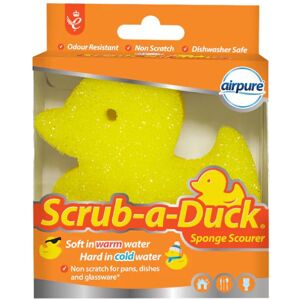 Airpure Scrub-a-Duck Sponge Scourer Odour Resistant Non Scratch Dishwasher Safe Airpure Scrub-a-Duck Sponge Scourer Odour Resistant Non Scratch Dishwasher Safe