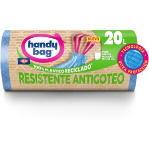 Handy Bag 20 Litre 15 Bags 80% Recycled Leak Proof Bin Liners Handy Bag 20 Litre 15 Bags 80% Recycled Leak Proof Bin Liners