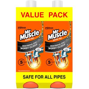 Mr Muscle Drain Unblocker Liquid 2 x 1L Sink Drain Cleaner Strong Fast Ac Mr Muscle Drain Unblocker Liquid 2 x 1L Sink Drain Cleaner Strong Fast Ac