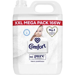 Comfort Pure Sensitive Gentle for Skin Fabric Conditioner Softener 166 Wash 5L U Comfort Pure Sensitive Gentle for Skin Fabric Conditioner Softener 166 Wash 5L U