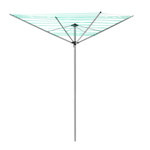 (4 Arm – (50m) With Cover) KCT Rotary Washing Clothes Line + Optional Covers (4 Arm – (50m) With Cover) KCT Rotary Washing Clothes Line + Optional Covers