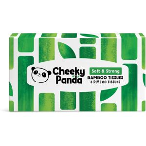 The Cheeky Panda Bamboo Facial Tissues Sustainable and Silky Soft Plastic The Cheeky Panda Bamboo Facial Tissues Sustainable and Silky Soft Plastic