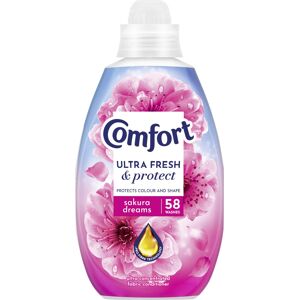 Comfort Ultra Fresh & Protect Sakura Dreams 58 Washes Fabric Conditioner softene Comfort Ultra Fresh & Protect Sakura Dreams 58 Washes Fabric Conditioner softene