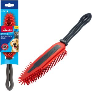 Vileda PetPro Electrostatic Brush Ideal for Pet Hair Removal from Carpets and Fu Vileda PetPro Electrostatic Brush Ideal for Pet Hair Removal from Carpets and Fu