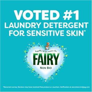 Fairy Non Bio Washing Liquid Laundry Detergent, 72 Washes 2.232l, Voted No1 for Fairy Non Bio Washing Liquid Laundry Detergent, 72 Washes 2.232l, Voted No1 for