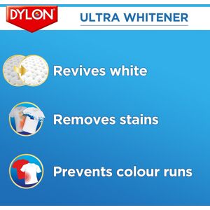 Dylon Ultra Whitener Whitens and Revives White Laundry Removes Stains Dylon Ultra Whitener Whitens and Revives White Laundry Removes Stains