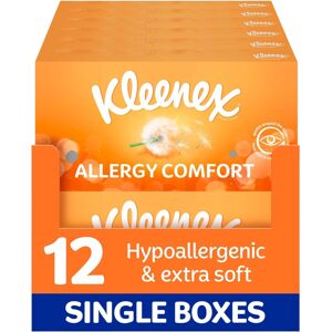 Kleenex Allergy Comfort 3 Ply Tissues Pack of 12 Kleenex Allergy Comfort 3 Ply Tissues Pack of 12