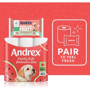 Andrex Fresh and Fruity Hygiene Wipes 12 Packs Flushable Toilet Tissue Andrex Fresh and Fruity Hygiene Wipes 12 Packs Flushable Toilet Tissue