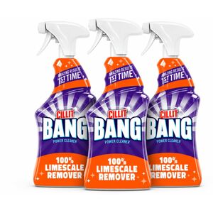 Cillit Bang 750ml Limescale Remover, 3 Pack, Fast Stain & Virus Eliminator, Disi Cillit Bang 750ml Limescale Remover, 3 Pack, Fast Stain & Virus Eliminator, Disi