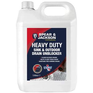 Spear Jackson Heavy Duty Sink and Drain Unblocker Gel - Powerful Spear Jackson Heavy Duty Sink and Drain Unblocker Gel - Powerful