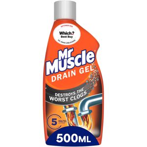 Mr Muscle Drain Unblocker Liquid (500ml), Sink & Drain Cleaner, Mr Muscle Drain Unblocker Liquid (500ml), Sink & Drain Cleaner,
