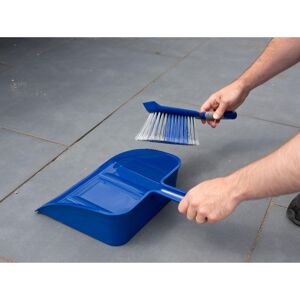 Outdoor Dustpan Brush Set by Addis – Heavy Duty Yard Sweeper with Wid Outdoor Dustpan Brush Set by Addis – Heavy Duty Yard Sweeper with Wid