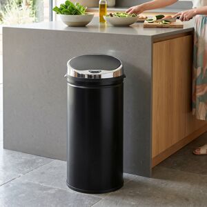 HOMCOM 42L Sensor Bin, Stainless Steel Kitchen Bin with, Soft Close, Black HOMCOM 42L Sensor Bin, Stainless Steel Kitchen Bin with, Soft Close, Black