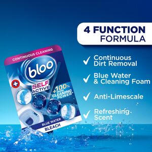 Bloo Self Active Triple Bleach Toilet Rim Block Hanging Toilet Rim Blo Bloo Self Active Triple Bleach Toilet Rim Block Hanging Toilet Rim Blo
