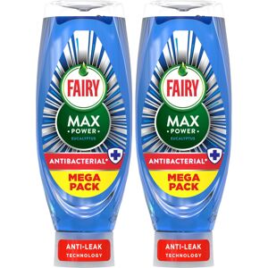Fairy Max Power Washing Up Liquid Antibacterial 730ML, Easy and Effortless Clean Fairy Max Power Washing Up Liquid Antibacterial 730ML, Easy and Effortless Clean