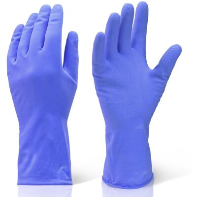 X2 Pairs of THE CHEMICAL HUT® Extra Large Blue Industrial Cleaning & Washing Up X2 Pairs of THE CHEMICAL HUT® Extra Large Blue Industrial Cleaning & Washing Up