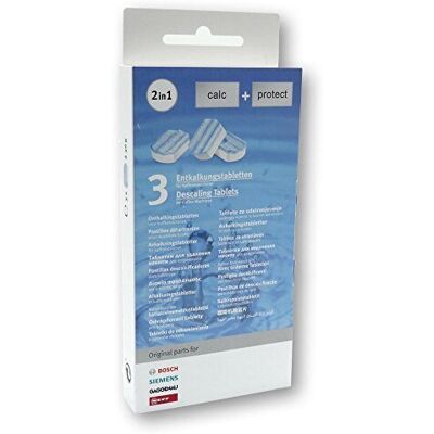 Bosch 00311819 2-in-1 Descaling Tablets Bosch 00311819 2-in-1 Descaling Tablets