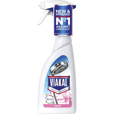 Viakal - Fresh Limescale Remover - 500 ml - Pack10 - Spray Viakal - Fresh Limescale Remover - 500 ml - Pack10 - Spray