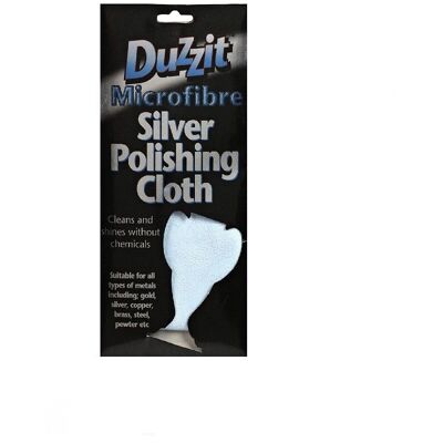 Duzzit - DZT1012-24 - Silver - Microfibre Polishing Cloth Duzzit - DZT1012-24 - Silver - Microfibre Polishing Cloth
