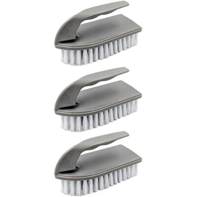 The Dustpan & Brush Store - 3pk Plastic Scrubbing Brush The Dustpan & Brush Store - 3pk Plastic Scrubbing Brush