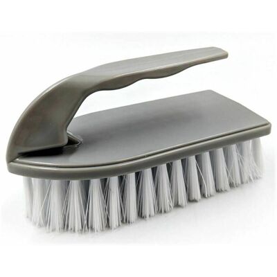The Dustpan & Brush Store Floor Scrubbing Brush Hand Scrub Brush with Hard Stiff Bristles and Handle The Dustpan & Brush Store Floor Scrubbing Brush Hand Scrub Brush with Hard Stiff Bristles and Handle