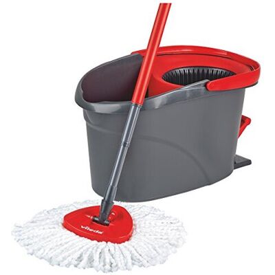 Vileda - Easy Wring and Clean Microfibre - Mop and Bucket Vileda - Easy Wring and Clean Microfibre - Mop and Bucket