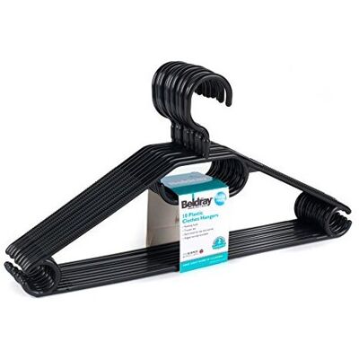 Beldray - LA050779BLK - Black - Clothes Hangers Beldray - LA050779BLK - Black - Clothes Hangers