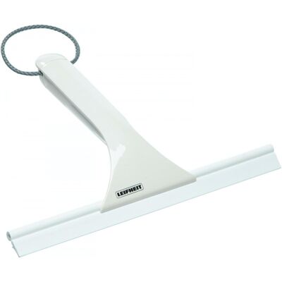 Leifheit White Cabino Rubber Wiper Squeegee Cleaner - For Shower, Window & Bath Leifheit White Cabino Rubber Wiper Squeegee Cleaner - For Shower, Window & Bath