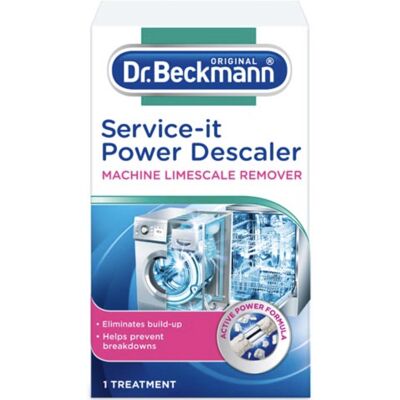 Dr Beckmann Service-It Power Descaler For Dishwasher, Fast & Effective - 2 x 50g Dr Beckmann Service-It Power Descaler For Dishwasher, Fast & Effective - 2 x 50g