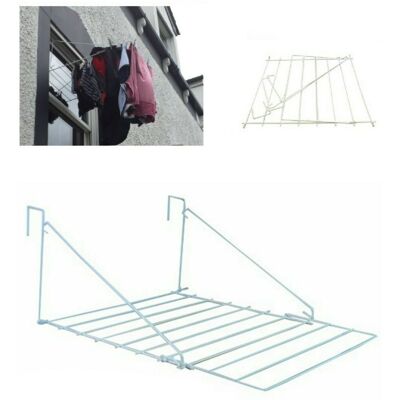 Caprican 7m Airer Clothes Rail Towel Over The Door Caravan Folding Dryer Rack Caprican 7m Airer Clothes Rail Towel Over The Door Caravan Folding Dryer Rack