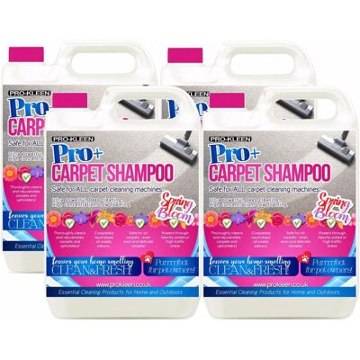 Pro-Kleen (20L, Spring Bloom) ProKleen Pro+ Carpet Shampoo Pet Odour Remover Pro-Kleen (20L, Spring Bloom) ProKleen Pro+ Carpet Shampoo Pet Odour Remover