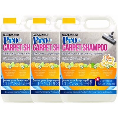 Pro-Kleen (15L, Citrus Splash) ProKleen Pro+ Carpet Shampoo Pet Odour Remover Pro-Kleen (15L, Citrus Splash) ProKleen Pro+ Carpet Shampoo Pet Odour Remover